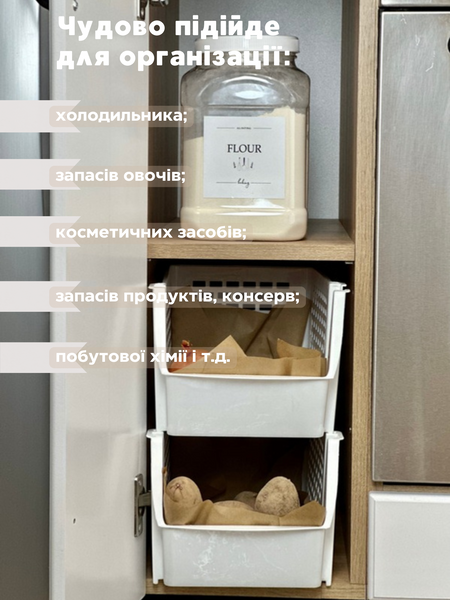 Органайзер конструктор білий. Ціна вказана за 1 модуль 0000182 фото