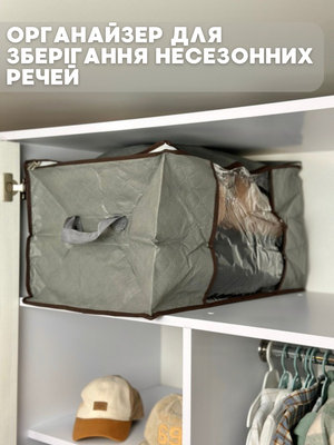 Органайзер для зберігання несезонних речей 00392 фото