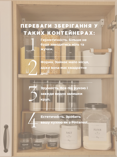Баночка 0,5 л. Кругла. Чорна кришка 00211 фото